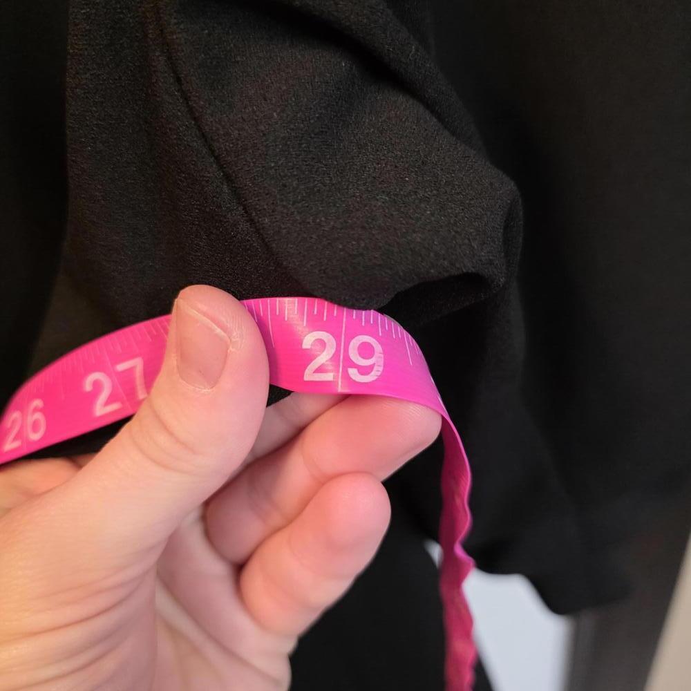 NYCC Women's Black Open Front Blazer Jacket -3X - Picture 7 of 9